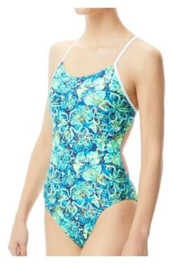 TYR Cutoutfit Badpak Turquoise