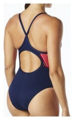 TYR Phoenix Diamondfit Women's One-Piece Swimsuit Blue / Red 7 TYR Phoenix Diamondfit Women's One-Piece Swimsuit Blue / Red -Zwemuitrusting Winkel 191930560100535714787.76731513