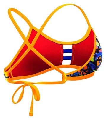 TYR Women's Costa Mesa Pacific Tieback Top Purple 6 TYR Women's Costa Mesa Pacific Tieback Top Purple - Afbeelding 4