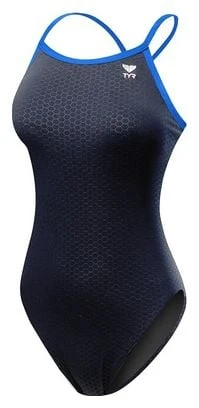 TYR Hexa Diamondfit - Zwart Blauw - Maillot Natation Femme