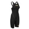 Arena Powerskin Carbon Core FX Openback Kneesuit - Black/ Gold 1 Arena Powerskin Carbon Core FX Openback Kneesuit - Black/ Gold -Zwemuitrusting Winkel arena powerskin carbon core fx openback kneesuit black gold