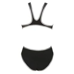 Arena Women's One Big Logo Swimsuit - Zwart / Zilver 9 Arena Women's One Big Logo Swimsuit - Zwart / Zilver -Zwemuitrusting Winkel arena womens one big logo swimsuit zwart zilver 2