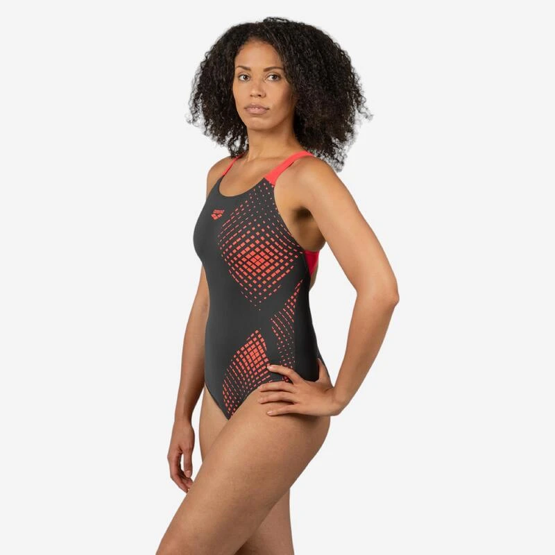 Arena Badpak SWIMPRO Donkergrijs 4 Arena Badpak SWIMPRO Donkergrijs - Afbeelding 2